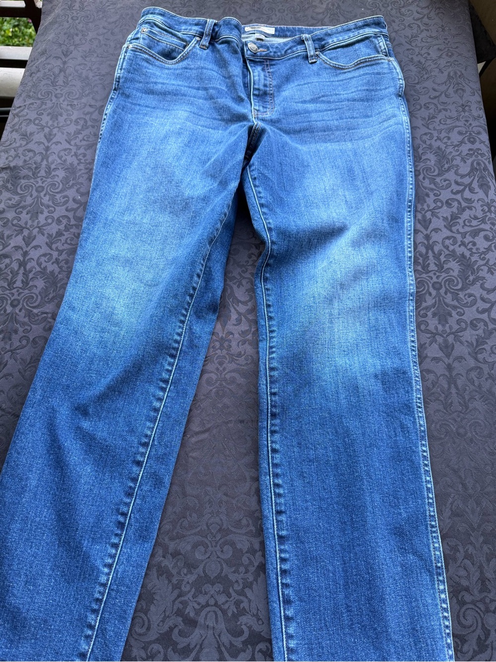 KUT From The Kloth Catherine Fab Ab Boyfriend Women 14 High Rise Stretch B330 - Picture 2 of 6
